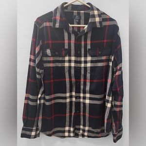 George. Mens Flannel. Size Large